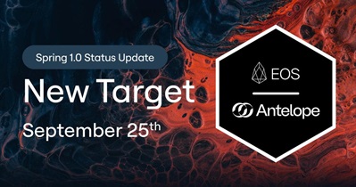 EOS to Release Spring v.1.0 on September 4th