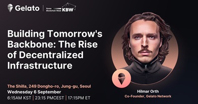 Gelato to Participate in Korea Blockchain Week in Seoul on September 6th