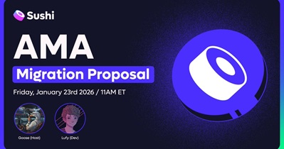 Sushi to Hold AMA on X on January 23rd