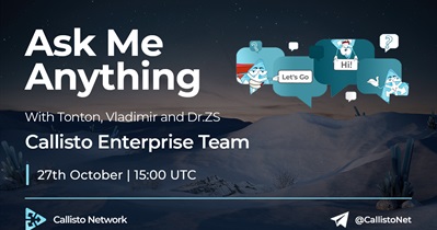 Callisto Network to Hold AMA on Telegram on October 27th