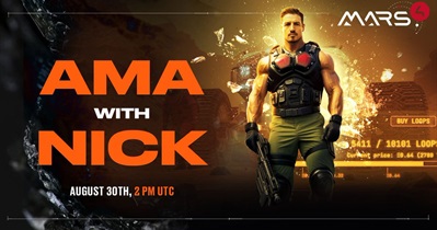 MARS4 to Hold Live Stream on YouTube on August 230th