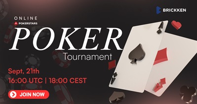 Brickken to Host Poker Tournament on September 21st