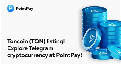 Toncoin to Be Listed on PointPay