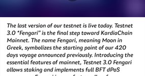 Testnet v.3.0 Launch