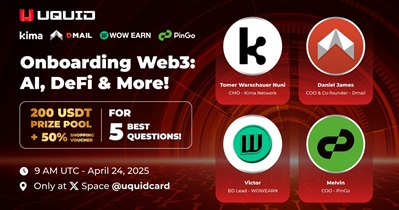 Uquid Coin to Hold AMA on X on April 24th