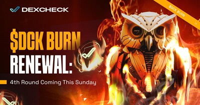 DexCheck to Hold Token Burn on May 26th
