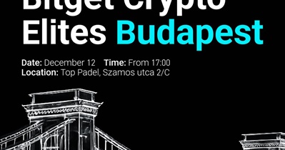 Bitget Token to Host Meetup in Budapest on December 12th