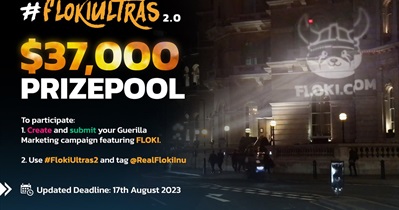 Floki Hosts a Guerrilla Narketing Contest