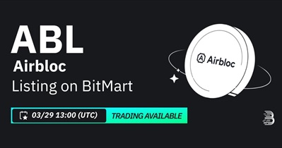 Airbloc to Be Listed on BitMart on March 29th