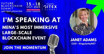 SingularityNET to Participate in Future Blockchain Summit in Dubai