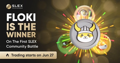 FLOKI to Be Listed on Slex Exchange on June 27th