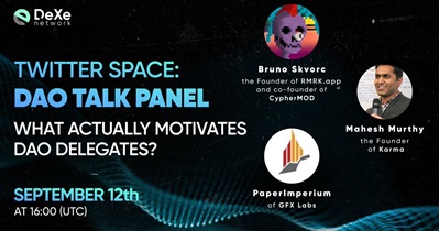 DeXe to Hold AMA on X on September 12th