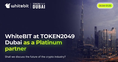 WhiteBIT to Participate in TOKEN2049 Dubai in Dubai on April 30th