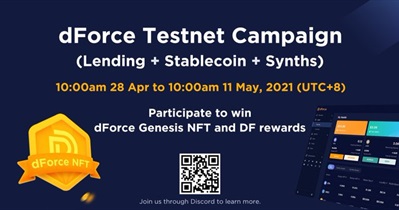 DForceLending v.2.0 on Testnet