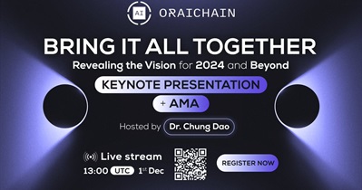Oraichain Token to Hold Live Stream on YouTube on December 1st