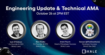 SKALE to Hold AMA on X on October 26th