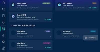 Beam Desktop Wallet v.6.3