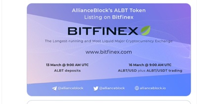 Listing on BitFinex