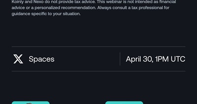 NEXO to Hold AMA on X on April 30th