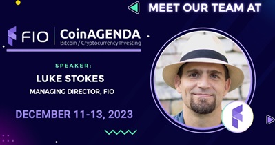 FIO Protocol to Participate in CoinAgenda in San Juan on December 11th