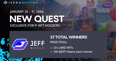 ISKRA Token to Hold P-NFT Holder-Exclusive Quest