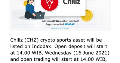 Listing on Indodax