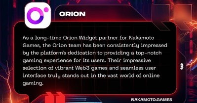 Nakamoto Games Partners With Orion