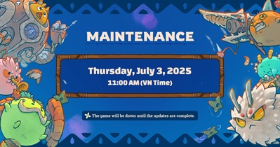 Axie Infinity to Conduct Scheduled Maintenance on July 3rd