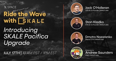 SKALE to Hold AMA on X on July 17th