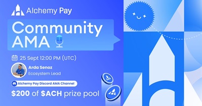 Alchemy Pay to Hold AMA on Discord on September 25th