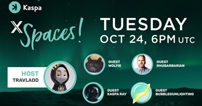 Kaspa to Hold AMA on X on October 24th
