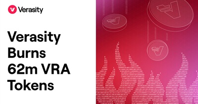 Verasity to Hold Token Burn