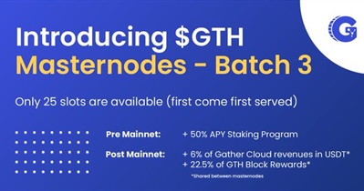 GTH Masternode Allocation - Batch 3