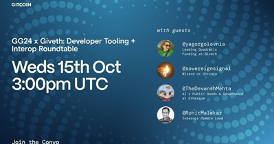 Gitcoin to Hold AMA on X on October 15th