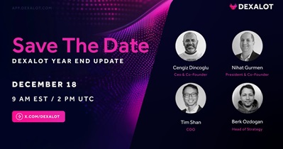 Dexalot to Hold AMA on X on December 18th