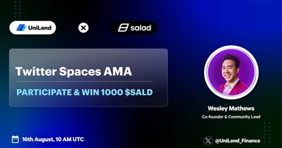 UniLend Finance to Host AMA on Twitter on August 16th