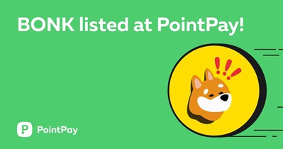 Bonk to Be Listed on PointPay