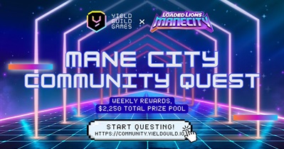 Yield Guild Games and Loaded Lions to Launch Mane City Community Quest