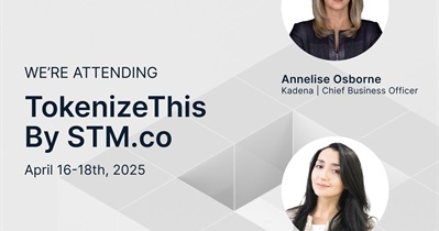 Kadena to Participate in STM.co’s Tokenization Conference in New York on April 16th