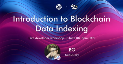 SubQuery Network to Host Workshop on June 6th