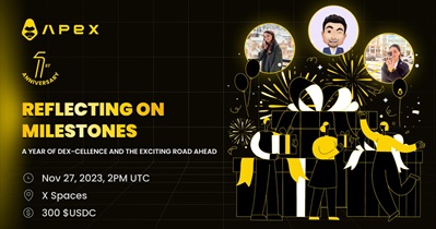 ApeX Token to Hold AMA on X on November 27th
