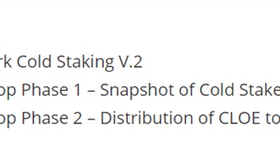 CLOE  Airdrop to CLO Holders