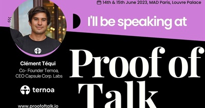 Proof of Talk in Paris, France