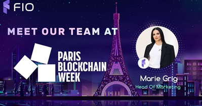 FIO Protocol to Participate in Paris Blockchain Week in Paris on April 8th