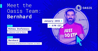 Oasis Network to Hold AMA on X on January 28th