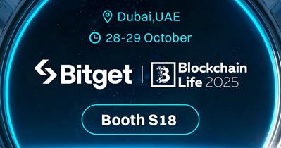 Bitget Token to Participate in Blockchain Life 2025 in Dubai on October 28th
