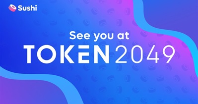 Sushi to Participate in TOKEN2049 in Singapore on September 18th