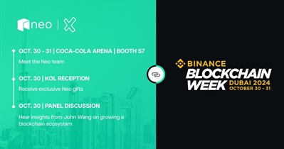 NEO to Participate in Binance Blockchain Week in Dubai