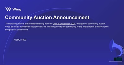 Wing Finance to Host Community Auction