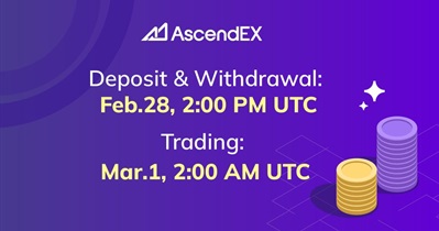Listing on AscendEX